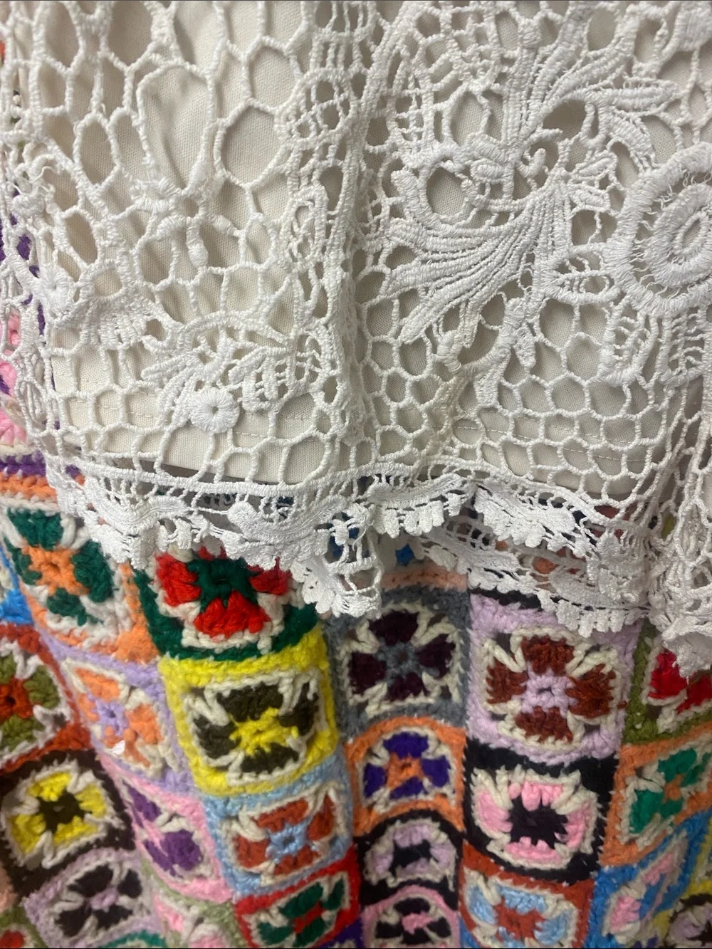 iris Cream Crochet Lace Drawstring Women’s Shorts